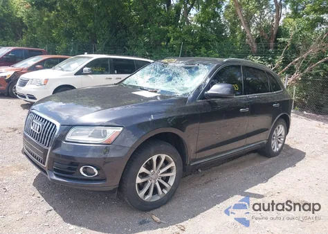 2016 Audi Q5 2.0T Premium from USA, damaged, VIN WA1C2AFP2GA143421